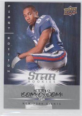 2008 Upper Deck First Edition - [Base] #177 - Star Rookies - Mario Manningham