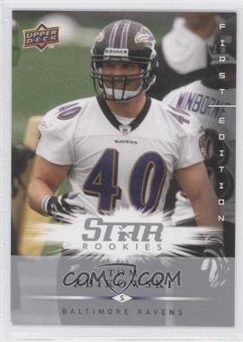 2008 Upper Deck First Edition - [Base] #196 - Star Rookies - Tom Zbikowski