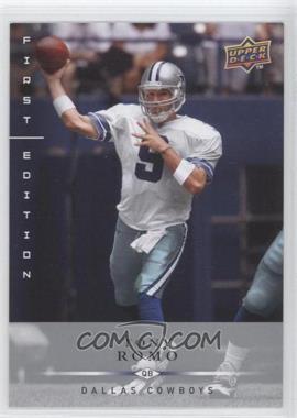 2008 Upper Deck First Edition - [Base] #42 - Tony Romo