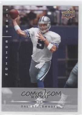 2008 Upper Deck First Edition - [Base] #42 - Tony Romo