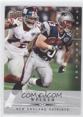 2008 Upper Deck First Edition - [Base] #85 - Wes Welker