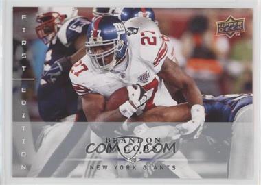 2008 Upper Deck First Edition - [Base] #98 - Brandon Jacobs