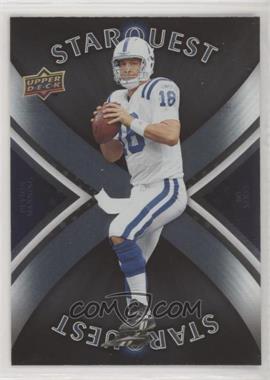 2008 Upper Deck First Edition - Starquest #SQ25 - Peyton Manning