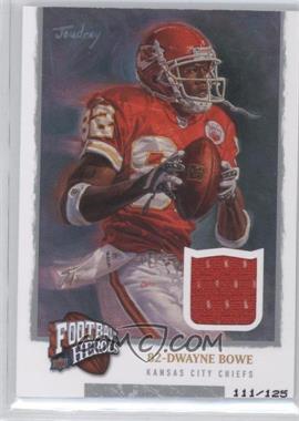 2008 Upper Deck Football Heroes - [Base] - Blue Jerseys #37 - Dwayne Bowe /125