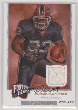 2008 Upper Deck Football Heroes - [Base] - Blue Jerseys #65 - Marshawn Lynch /175