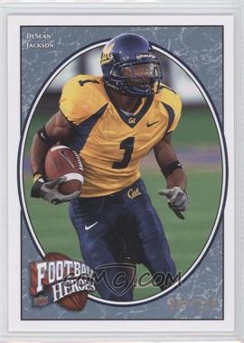 2008 Upper Deck Football Heroes - [Base] - Blue #137 - Rookie Heroes - DeSean Jackson /125