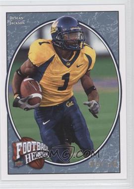 2008 Upper Deck Football Heroes - [Base] - Blue #137 - Rookie Heroes - DeSean Jackson /125