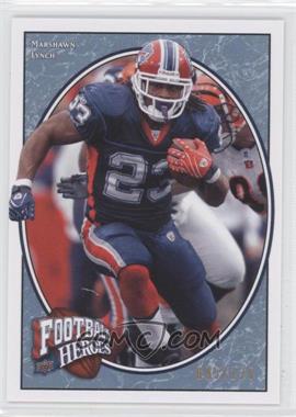 2008 Upper Deck Football Heroes - [Base] - Blue #67 - Marshawn Lynch /125