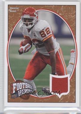 2008 Upper Deck Football Heroes - [Base] - Bronze Jerseys #38 - Dwayne Bowe /75