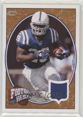 2008 Upper Deck Football Heroes - [Base] - Bronze Jerseys #51 - Joseph Addai /75