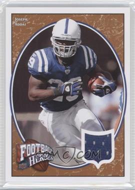 2008 Upper Deck Football Heroes - [Base] - Bronze Jerseys #51 - Joseph Addai /75