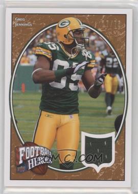 2008 Upper Deck Football Heroes - [Base] - Bronze Jerseys #71 - Greg Jennings /75