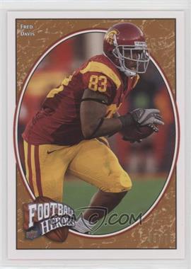 2008 Upper Deck Football Heroes - [Base] - Bronze #146 - Rookie Heroes - Fred Davis /75