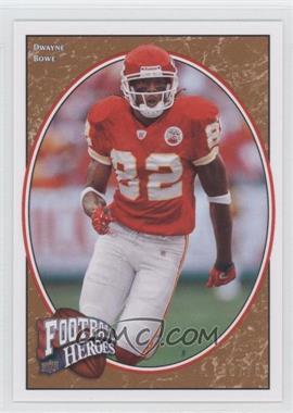 2008 Upper Deck Football Heroes - [Base] - Bronze #40 - Dwayne Bowe /75