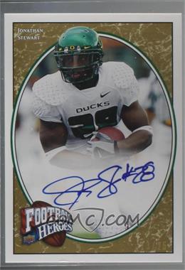 2008 Upper Deck Football Heroes - [Base] - Gold Autographs #163 - Rookie Heroes - Jonathan Stewart [Noted]