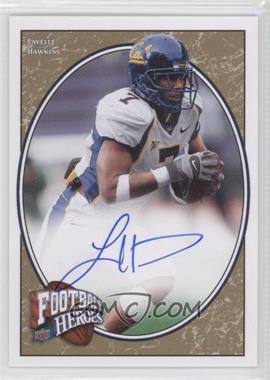 2008 Upper Deck Football Heroes - [Base] - Gold Autographs #167 - Rookie Heroes - Lavelle Hawkins