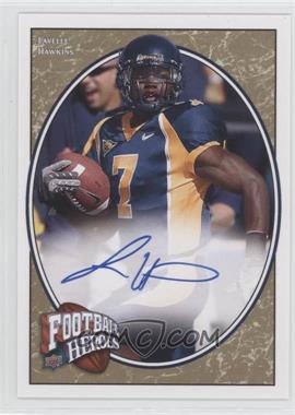 2008 Upper Deck Football Heroes - [Base] - Gold Autographs #168 - Rookie Heroes - Lavelle Hawkins