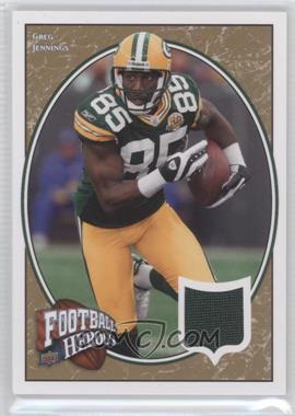 2008 Upper Deck Football Heroes - [Base] - Gold Jerseys #72 - Greg Jennings /35