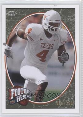 2008 Upper Deck Football Heroes - [Base] - Green #172 - Rookie Heroes - Limas Sweed /350