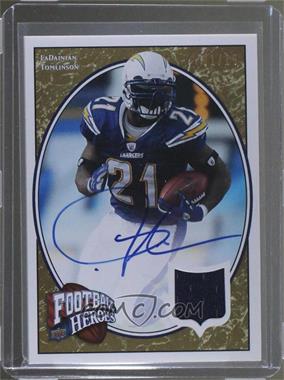 2008 Upper Deck Football Heroes - [Base] - Jersey Autographs #59 - LaDainian Tomlinson /15