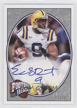 2008 Upper Deck Football Heroes - [Base] - Platinum Autographs #141 - Rookie Heroes - Early Doucet III /10