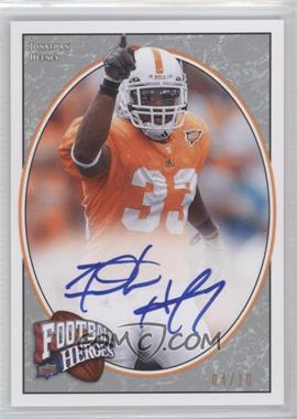 2008 Upper Deck Football Heroes - [Base] - Platinum Autographs #161 - Rookie Heroes - Jonathan Hefney /10