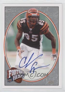 2008 Upper Deck Football Heroes - [Base] - Platinum Autographs #24 - Chad Johnson /5