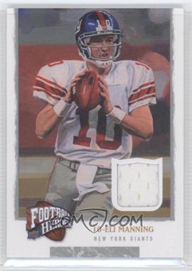 2008 Upper Deck Football Heroes - [Base] - Retail Green Jerseys #41 - Eli Manning /75