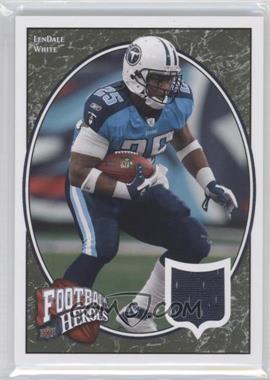 2008 Upper Deck Football Heroes - [Base] - Retail Green Jerseys #54 - LenDale White /75