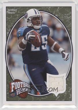 2008 Upper Deck Football Heroes - [Base] - Retail Green Jerseys #55 - LenDale White /75