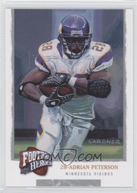 2008 Upper Deck Football Heroes - [Base] #1 - Adrian Peterson