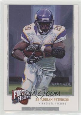 2008 Upper Deck Football Heroes - [Base] #1 - Adrian Peterson