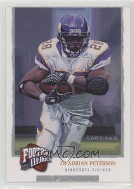 2008 Upper Deck Football Heroes - [Base] #1 - Adrian Peterson