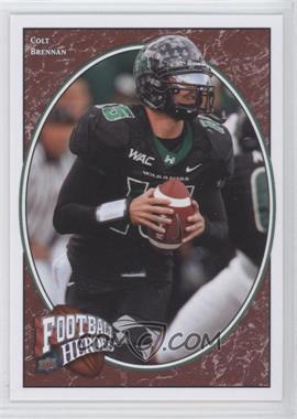 2008 Upper Deck Football Heroes - [Base] #124 - Rookie Heroes - Colt Brennan