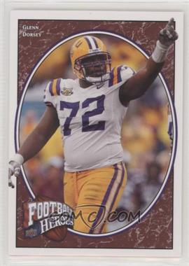 2008 Upper Deck Football Heroes - [Base] #148 - Rookie Heroes - Glenn Dorsey