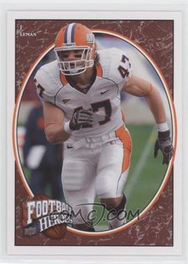 2008 Upper Deck Football Heroes - [Base] #155 - Rookie Heroes - J Leman