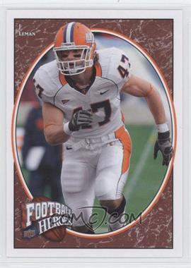 2008 Upper Deck Football Heroes - [Base] #155 - Rookie Heroes - J Leman