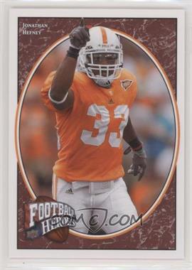 2008 Upper Deck Football Heroes - [Base] #161 - Rookie Heroes - Jonathan Hefney