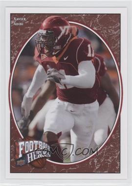 2008 Upper Deck Football Heroes - [Base] #200 - Rookie Heroes - Xavier Adibi