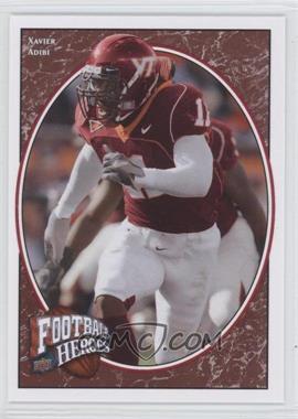 2008 Upper Deck Football Heroes - [Base] #200 - Rookie Heroes - Xavier Adibi