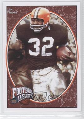 2008 Upper Deck Football Heroes - [Base] #227 - Legendary Heroes - Jim Brown