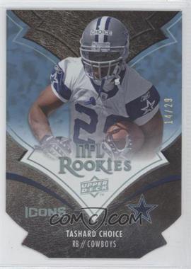 2008 Upper Deck Icons - [Base] - Blue Die-Cut #191 - Tashard Choice /29