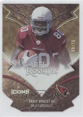 2008 Upper Deck Icons - [Base] - Gold Die-Cut #131 - Early Doucet III /75