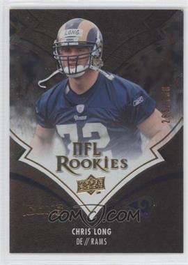 2008 Upper Deck Icons - [Base] #117 - Chris Long /750