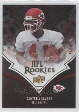 2008 Upper Deck Icons - [Base] #218 - Dantrell Savage /999