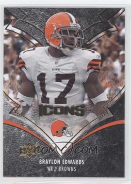 2008 Upper Deck Icons - [Base] #24 - Braylon Edwards