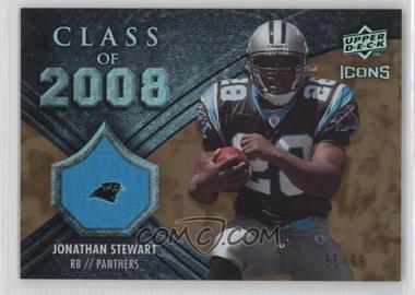 2008 Upper Deck Icons - Class of 2008 - Rainbow Gold #CO6 - Jonathan Stewart /99