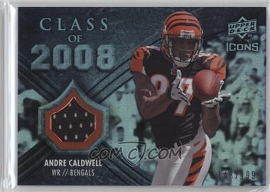 2008 Upper Deck Icons - Class of 2008 - Rainbow Jerseys #CO15 - Andre Caldwell /199
