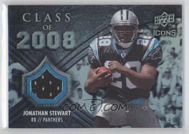 2008 Upper Deck Icons - Class of 2008 - Rainbow Jerseys #CO6 - Jonathan Stewart /199