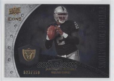 2008 Upper Deck Icons - Future Foundations - Silver #FF15 - JaMarcus Russell /750